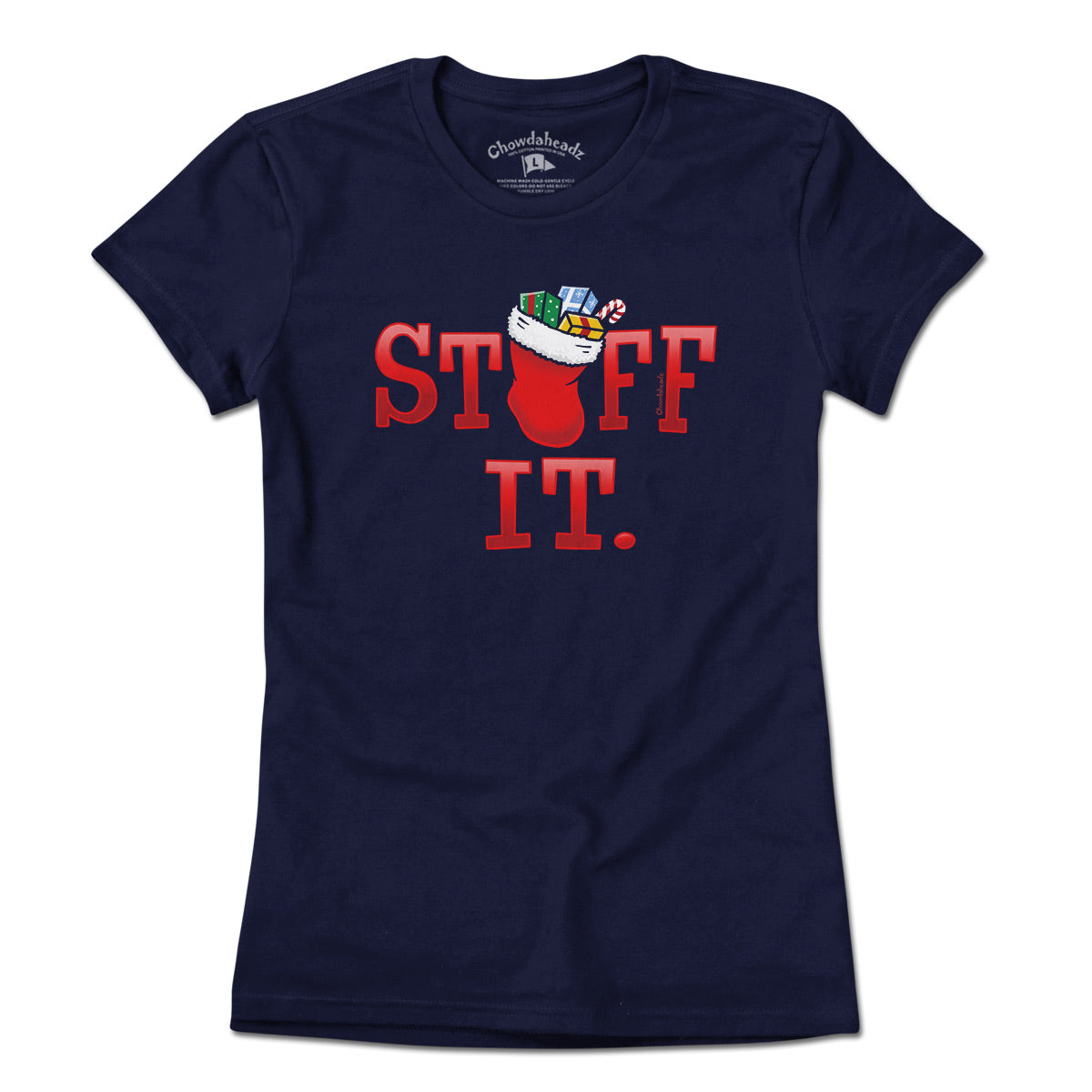 Stuff It Christmas Stocking T-Shirt