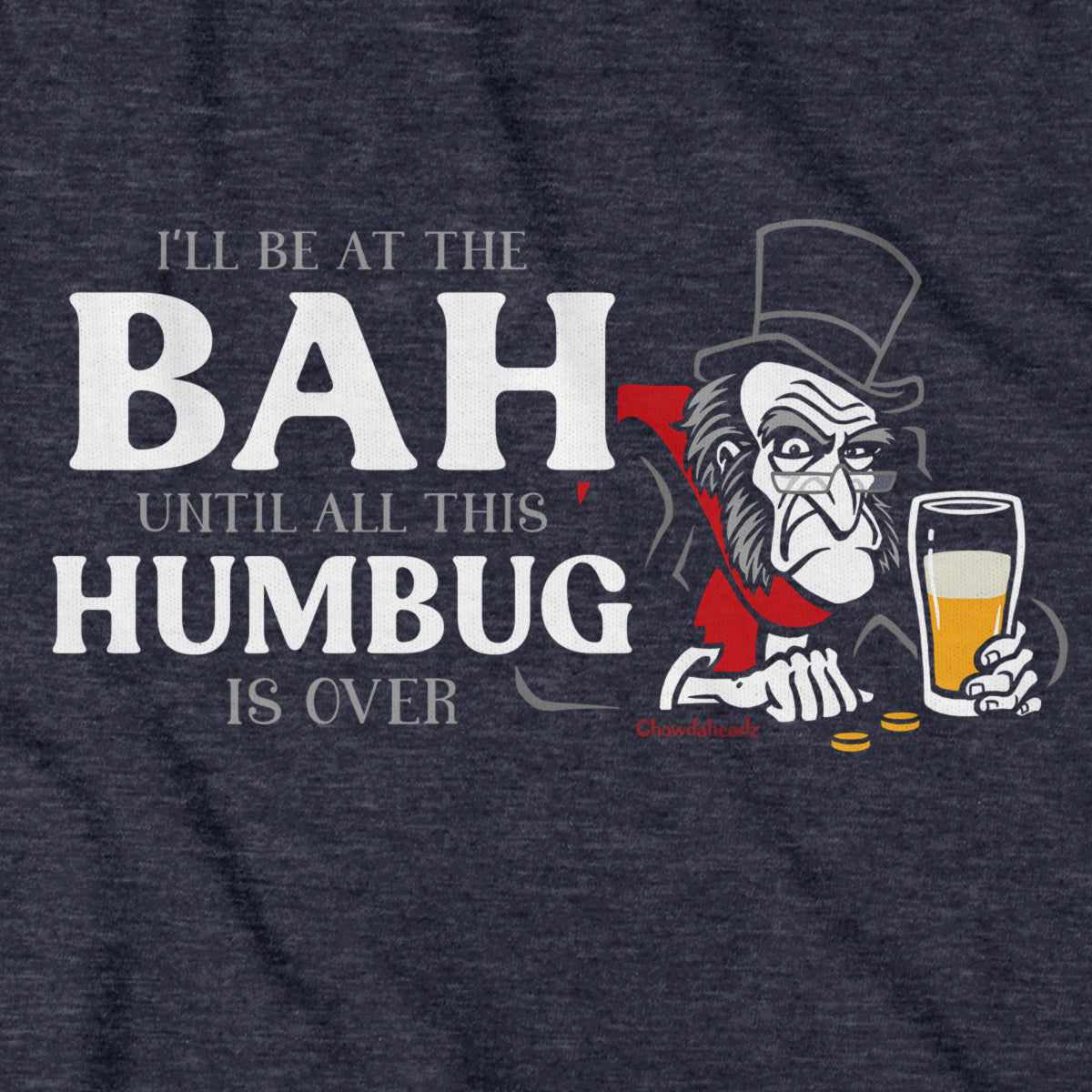 Scrooge Bah Humbug Hoodie