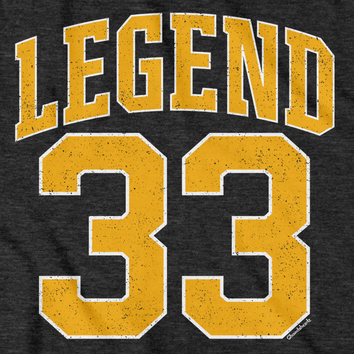 Legend 33 Boston Hockey Hoodie - Chowdaheadz