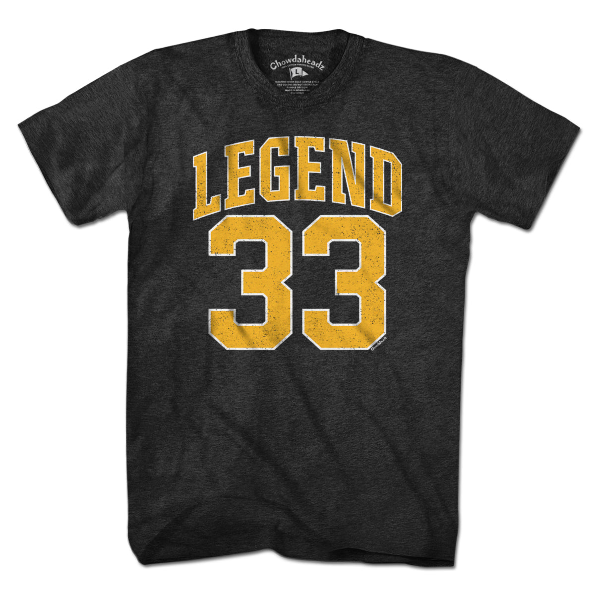 Legend 33 Boston Hockey T-Shirt - Chowdaheadz