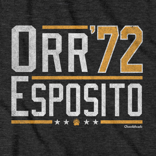 Orr Esposito '72 T-Shirt - Chowdaheadz