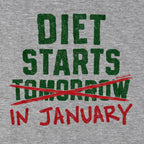 Diet Starts In January T-Shirt
