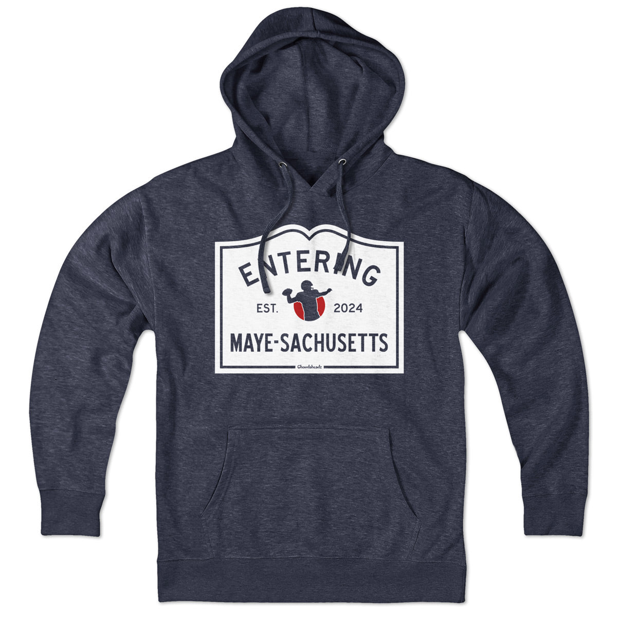 Entering Maye-sachusetts Sign Hoodie