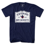 Entering Maye-sachusetts Sign T-Shirt