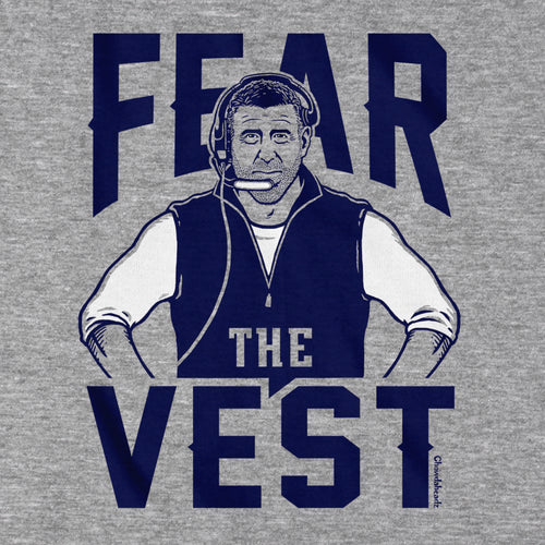 Fear The Vest T-Shirt - Chowdaheadz