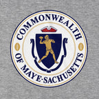 Commonwealth Of Maye-sachusetts Seal Hoodie - Chowdaheadz