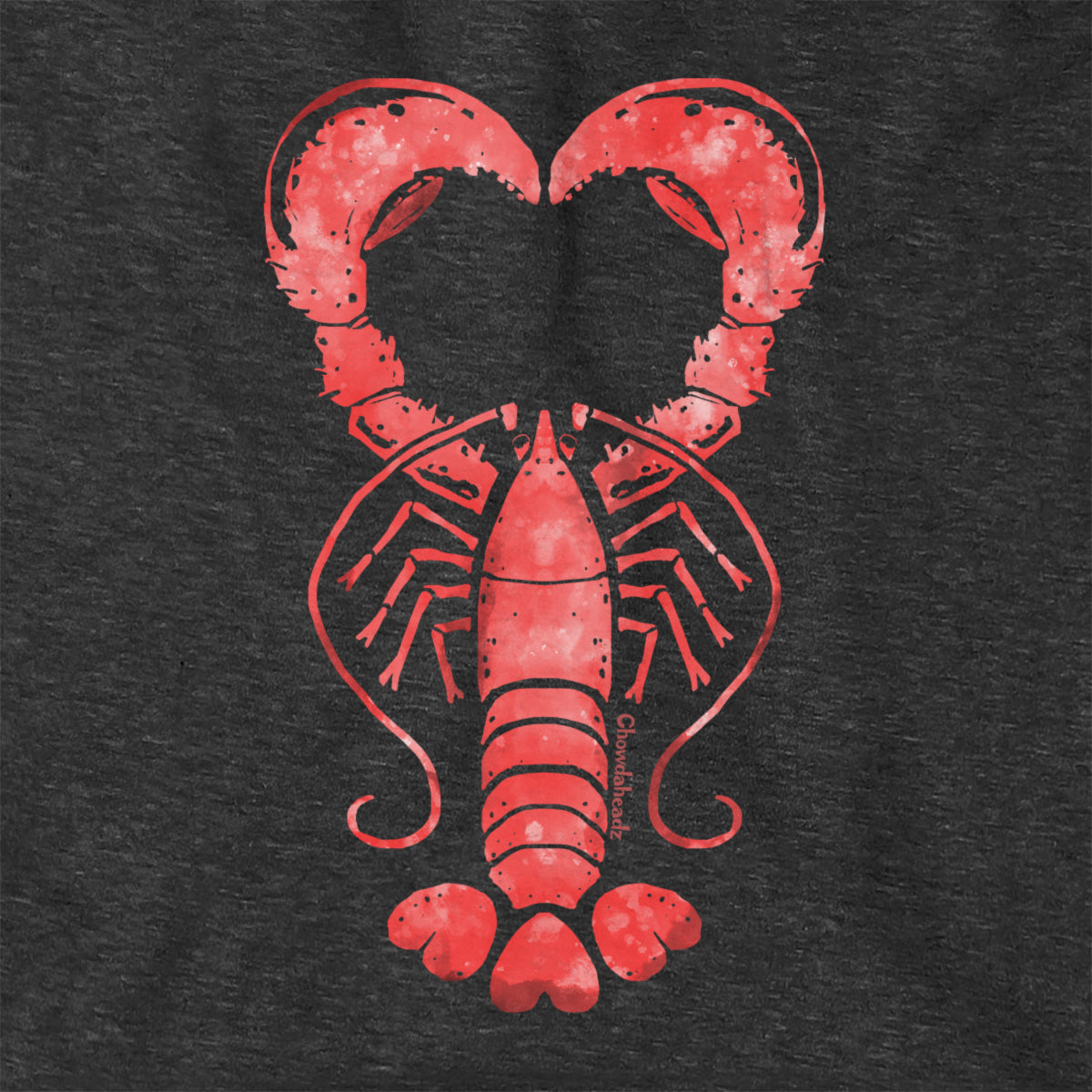 Lobster Heart Tie Dye Hoodie - Chowdaheadz