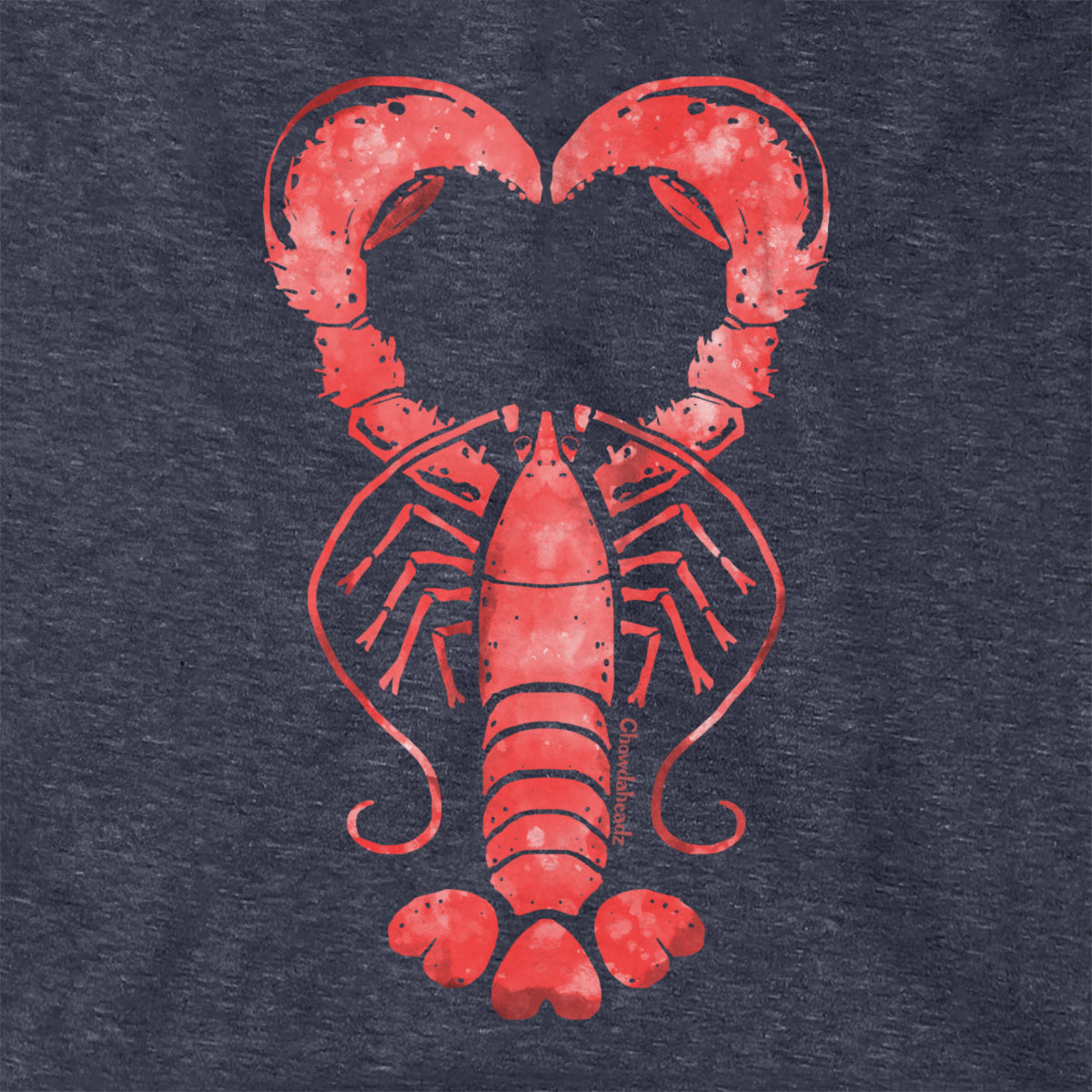 Lobster Heart Tie Dye Hoodie - Chowdaheadz