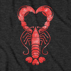 Lobster Heart Tie Dye T-Shirt - Chowdaheadz