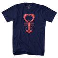 Lobster Heart Tie Dye T-Shirt - Chowdaheadz