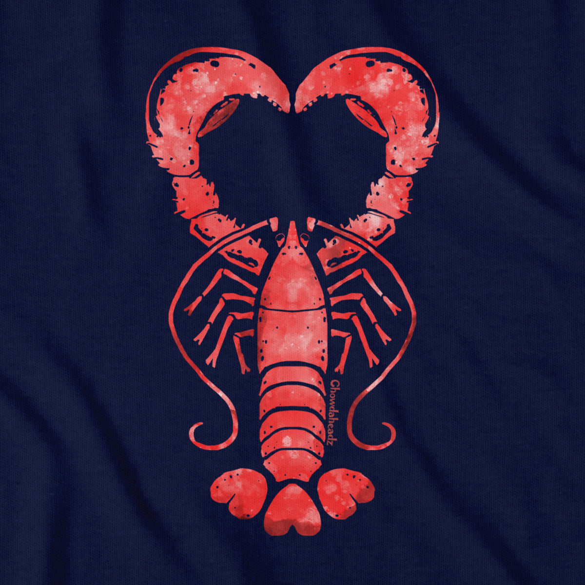 Lobster Heart Tie Dye T-Shirt - Chowdaheadz