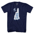 New Hampshire Live Free And Ski T-Shirt