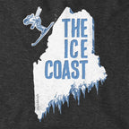 Maine The Ice Coast Hoodie - Chowdaheadz