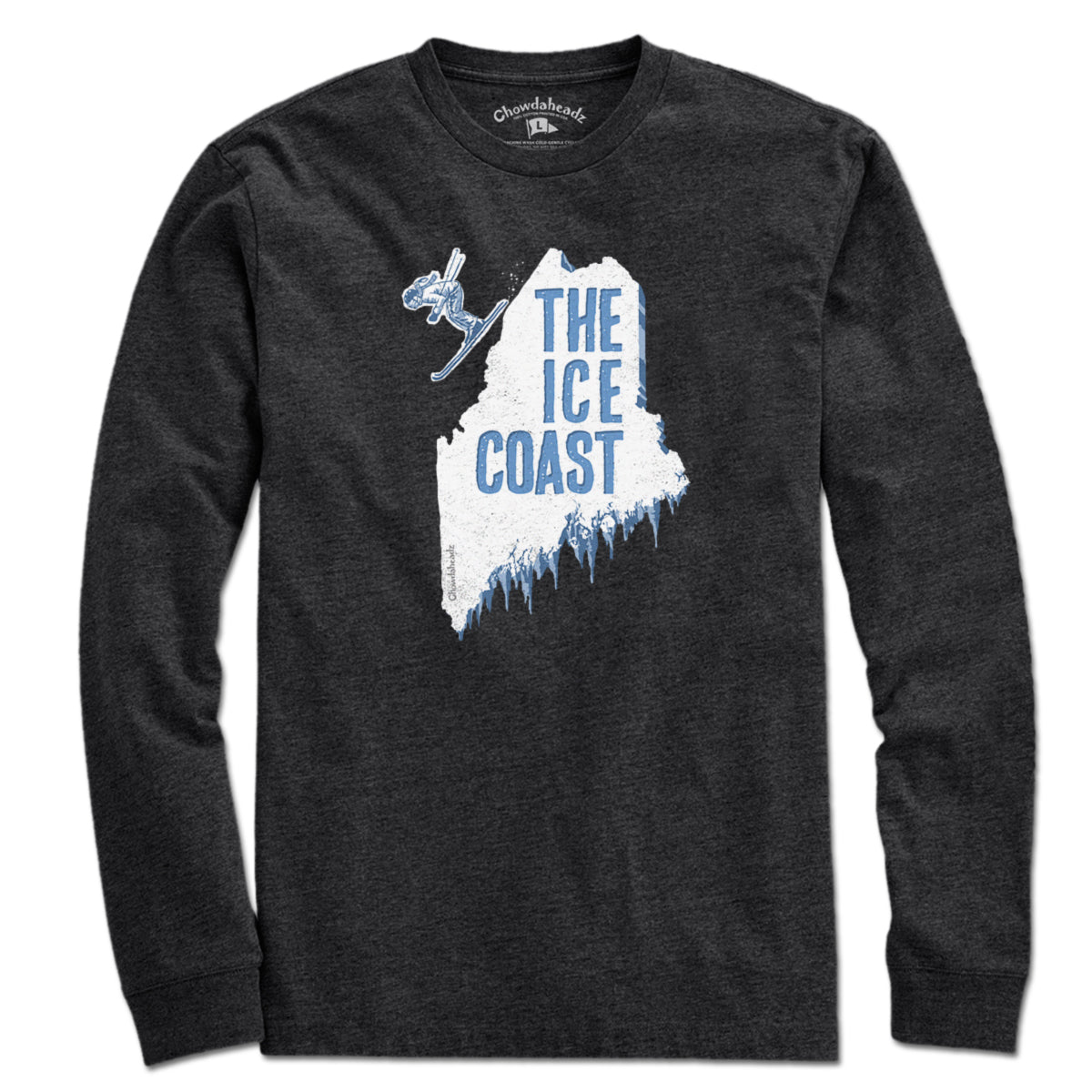 Maine The Ice Coast T-Shirt - Chowdaheadz