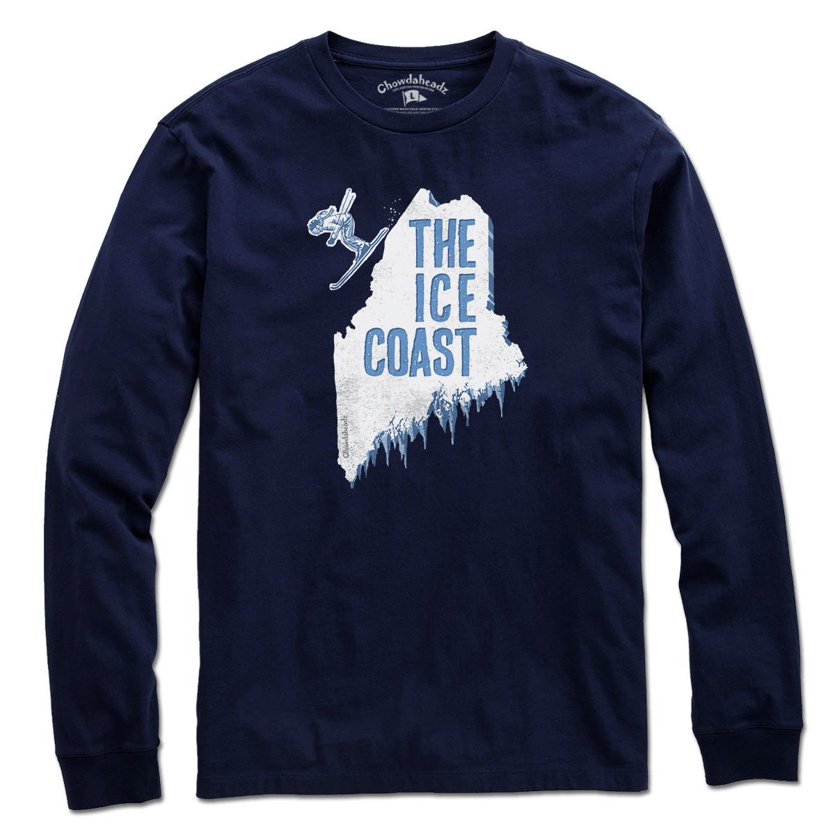 Maine The Ice Coast T-Shirt - Chowdaheadz