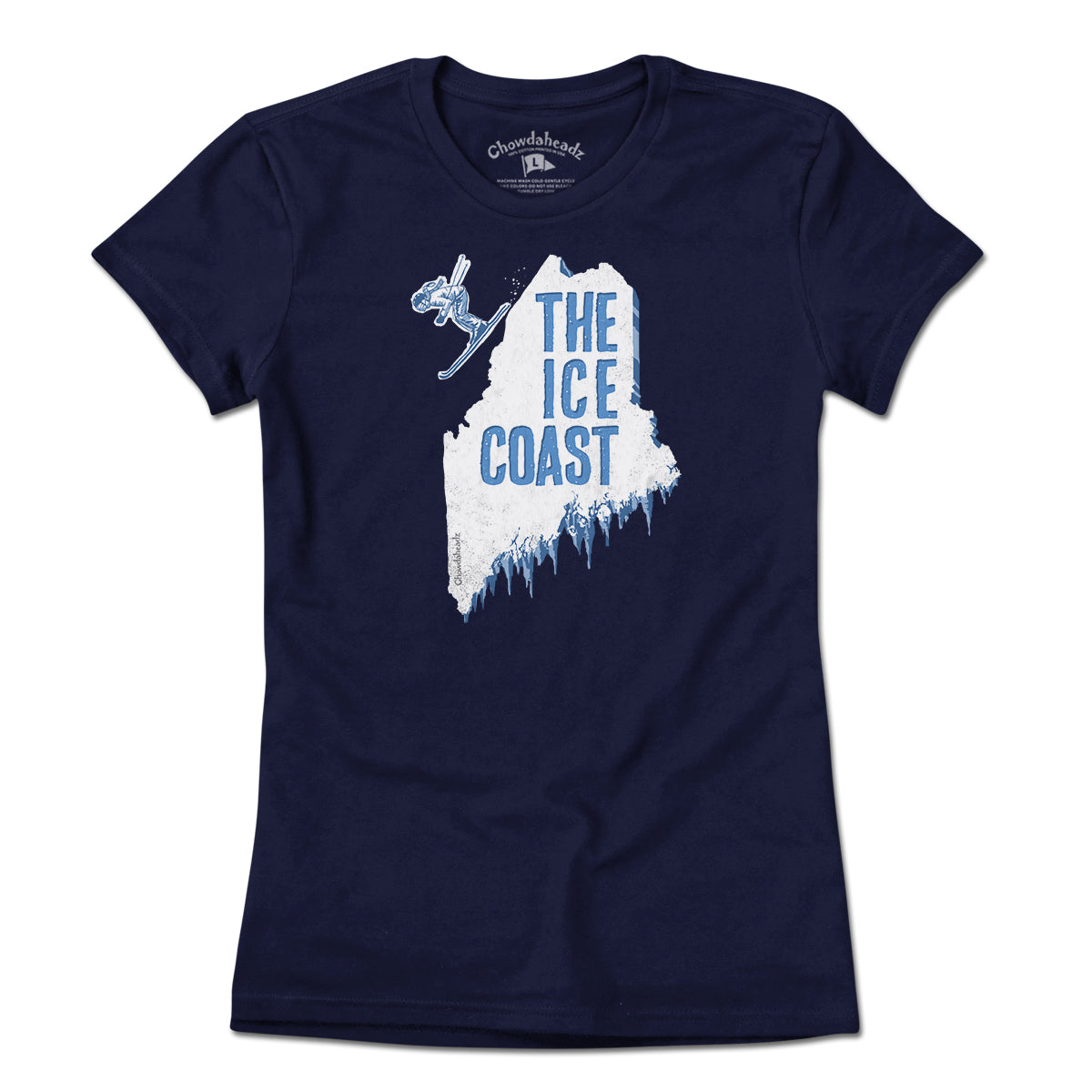 Maine The Ice Coast T-Shirt - Chowdaheadz