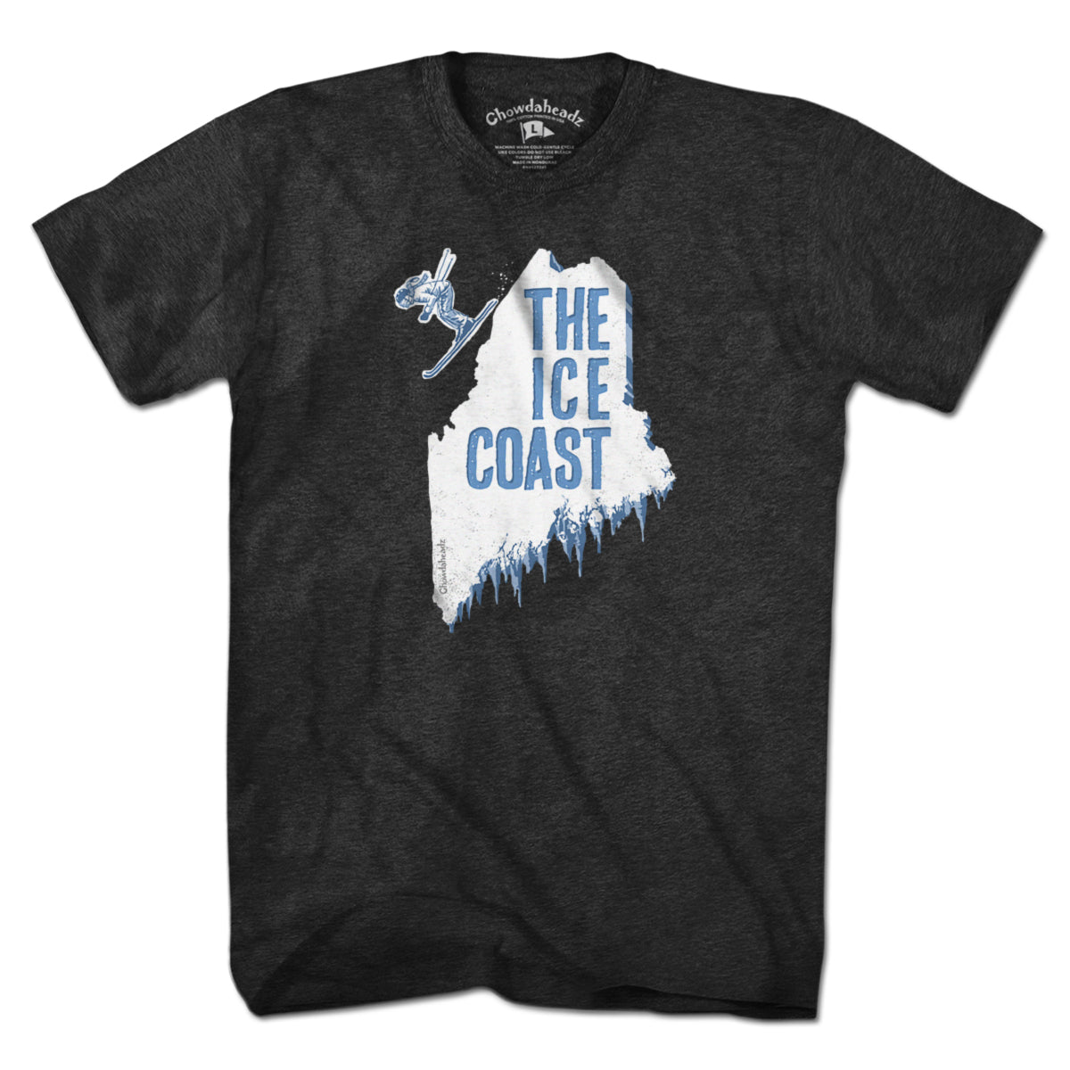 Maine The Ice Coast T-Shirt - Chowdaheadz