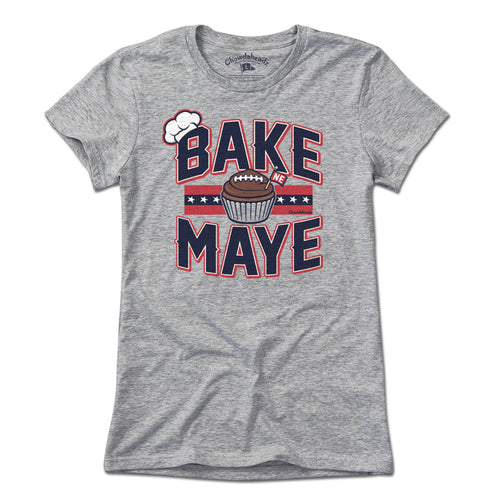 Bake Maye Football T-Shirt - Chowdaheadz