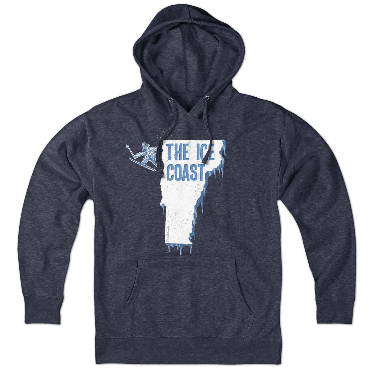 Vermont The Ice Coast Hoodie - Chowdaheadz