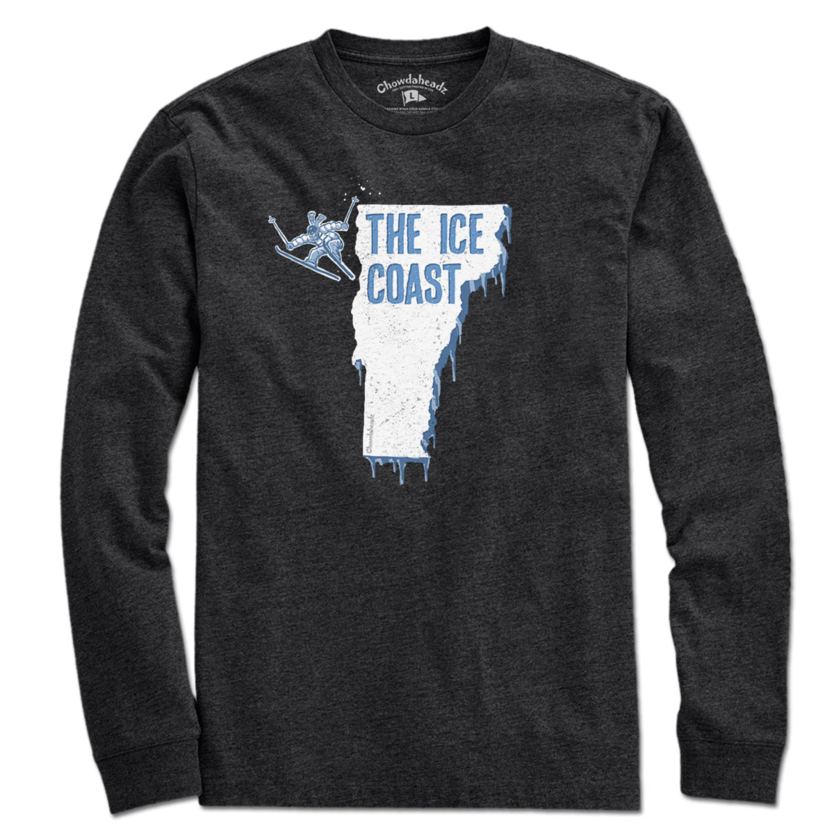 Vermont The Ice Coast T-Shirt - Chowdaheadz