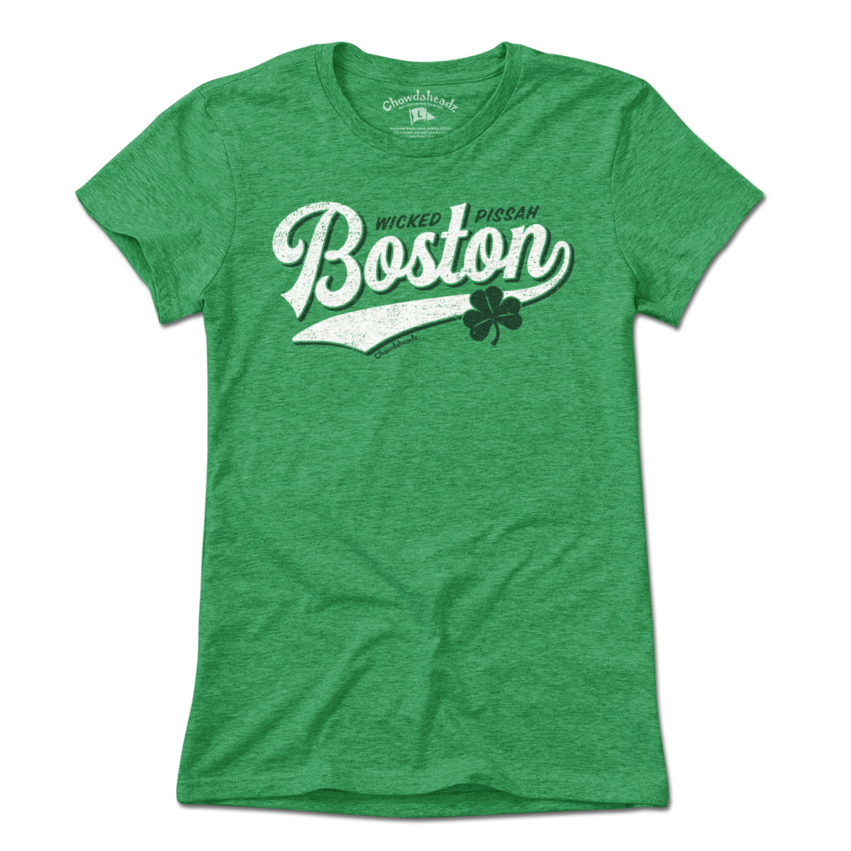 Boston Shamrock Tailsweep T-Shirt - Chowdaheadz