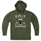 Split Happens Irish Pint Hoodie - Chowdaheadz