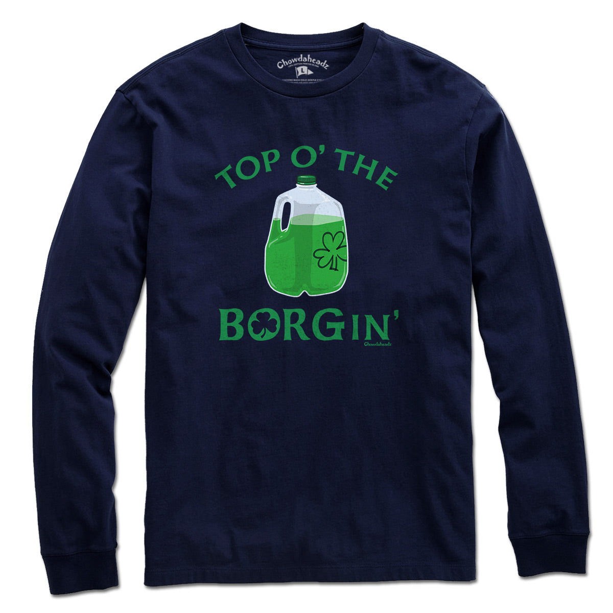 Top O' The BORGin' Irish T-Shirt - Chowdaheadz