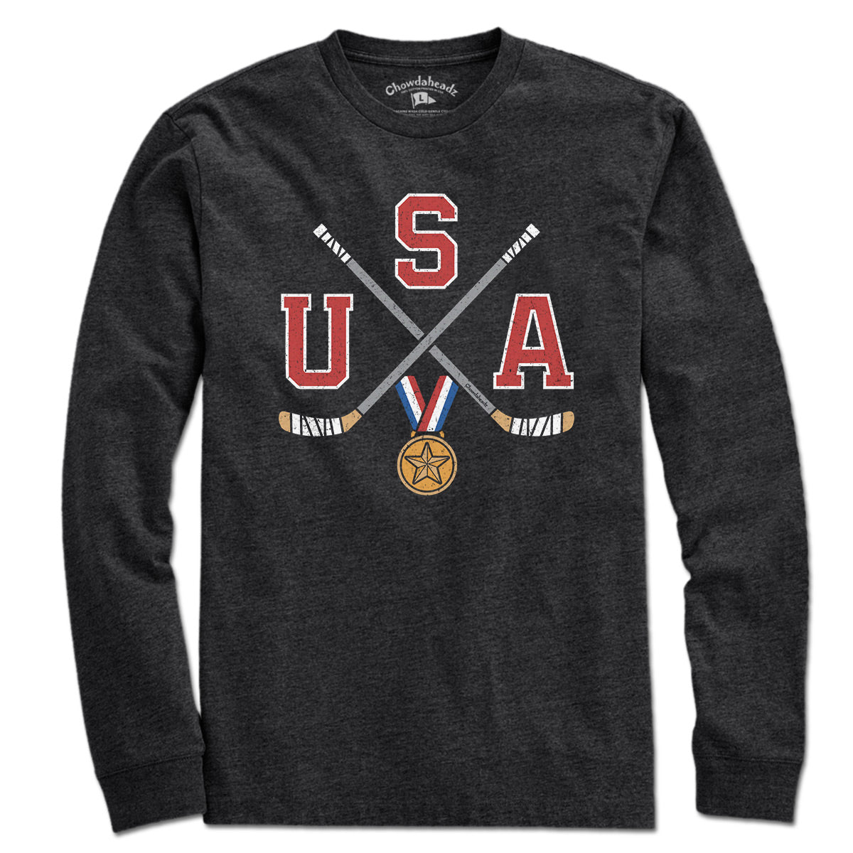USA Cross Sticks Hockey T-Shirt