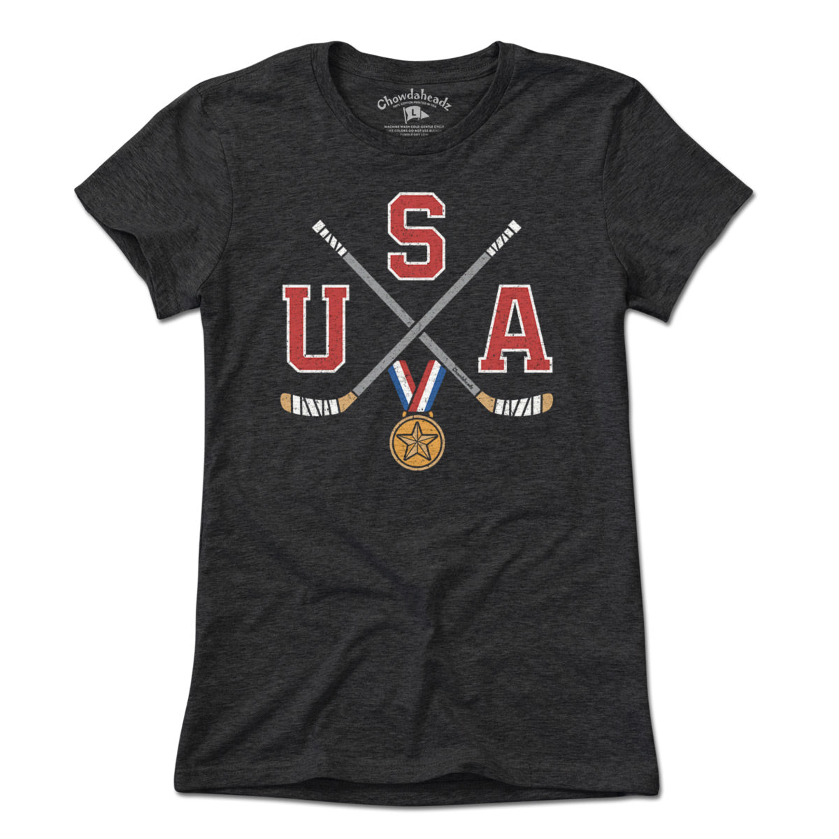 USA Cross Sticks Hockey T-Shirt