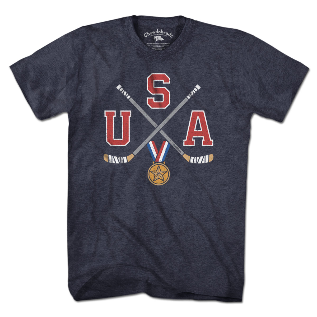 USA Cross Sticks Hockey T-Shirt