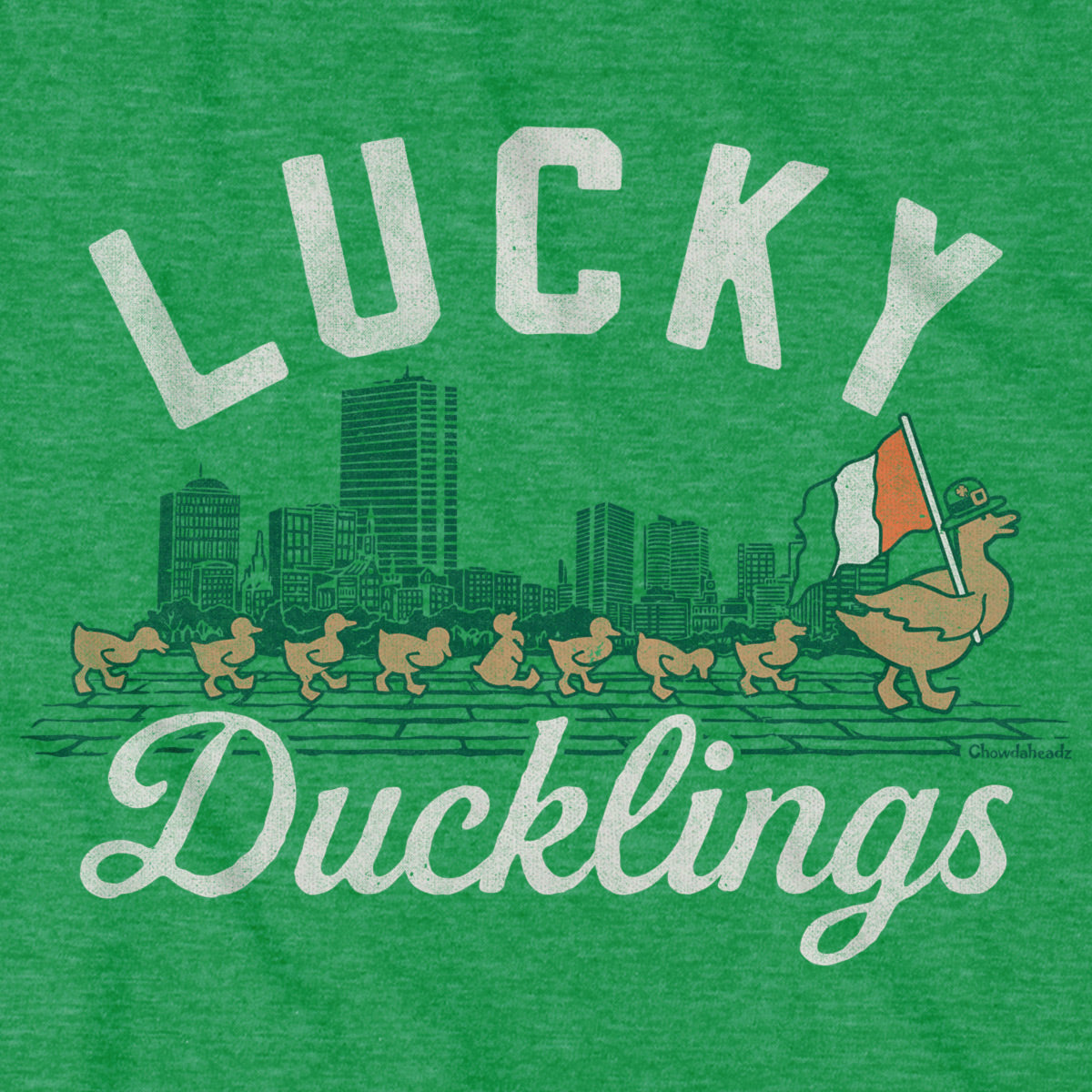 Boston Lucky Ducklings T-Shirt - Chowdaheadz