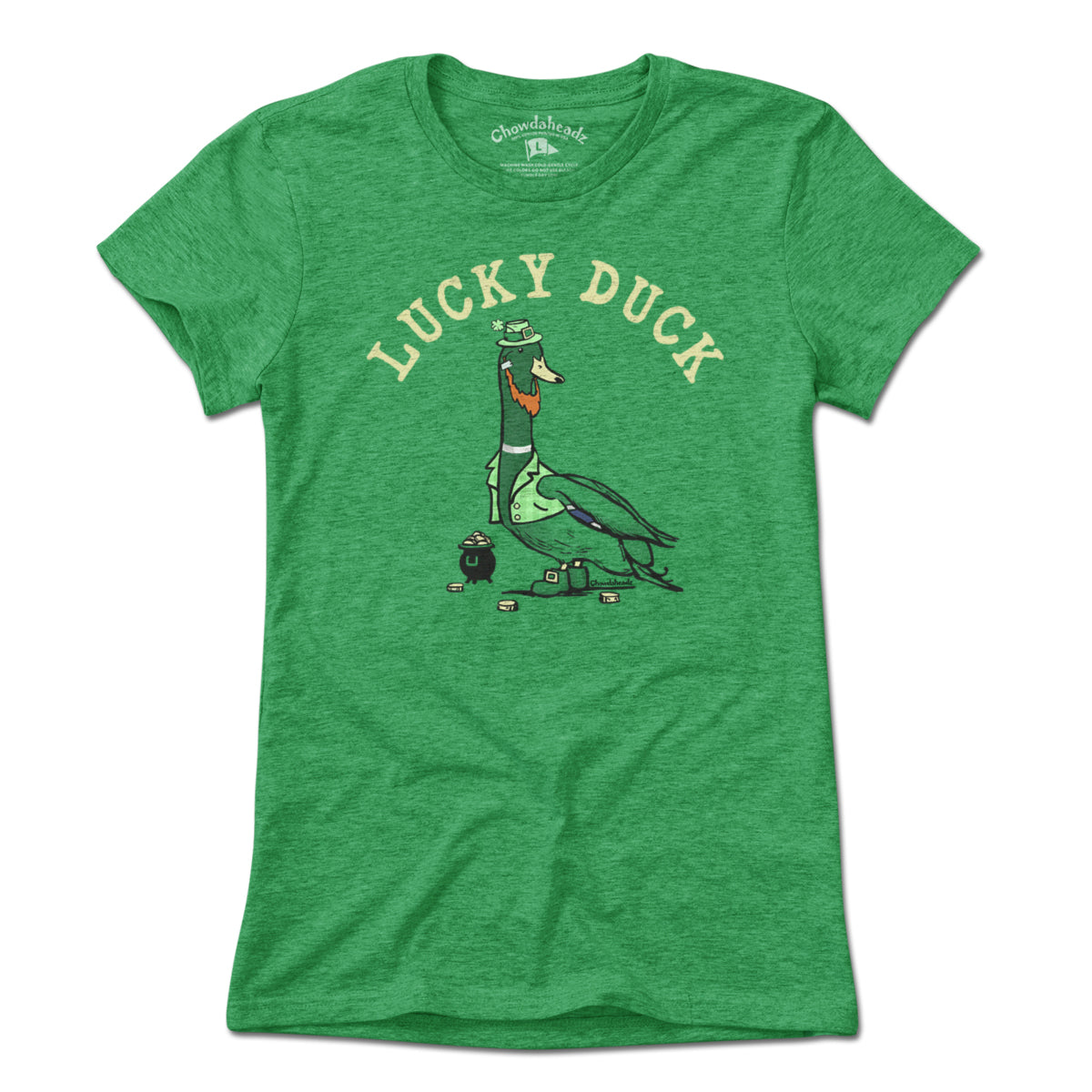 Lucky Duck T-shirt - Chowdaheadz