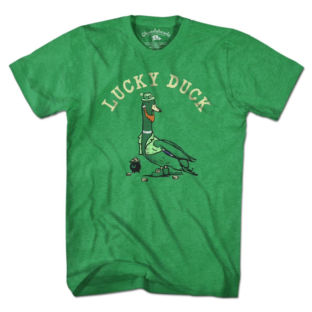 Lucky Duck T-shirt - Chowdaheadz