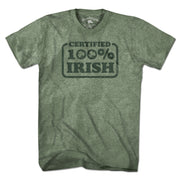 Certified 100% Irish T-shirt - Chowdaheadz