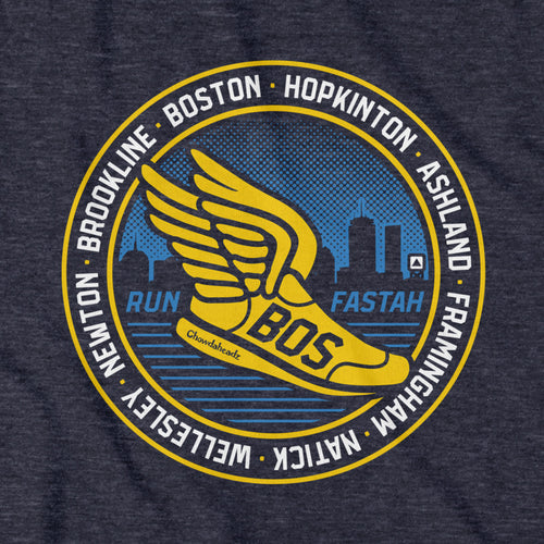 Boston Skyline Rotary T-Shirt