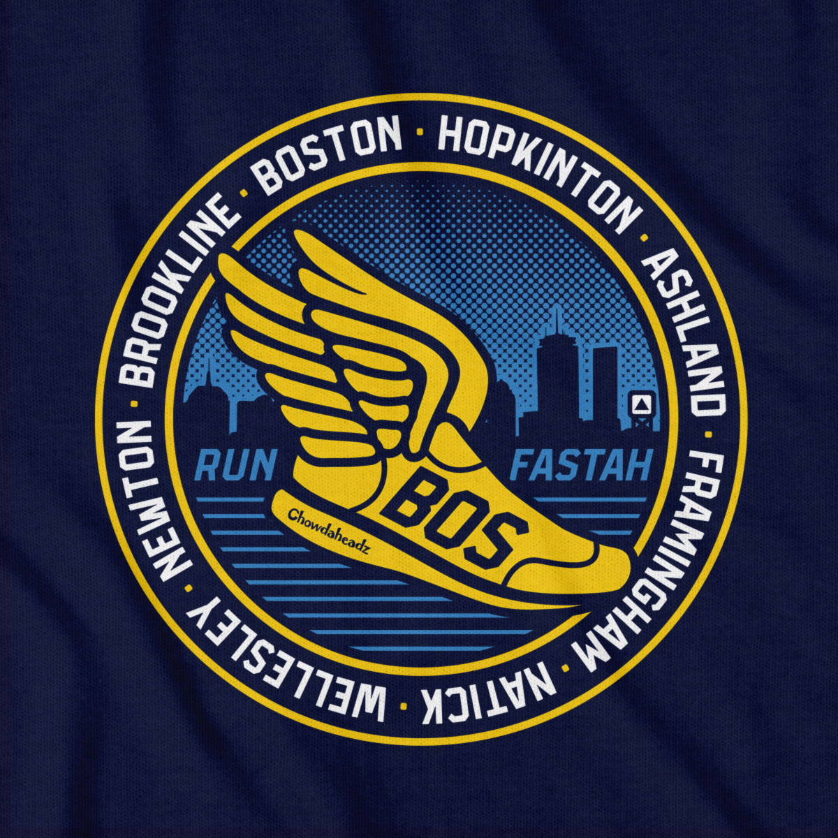 Boston Skyline Rotary T-Shirt