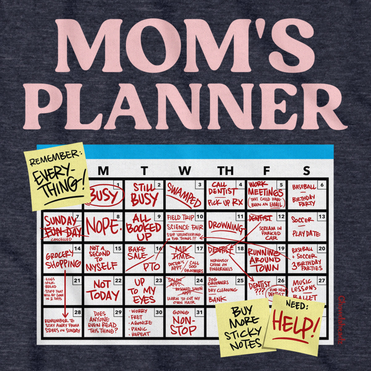 Mom's Planner Hoodie