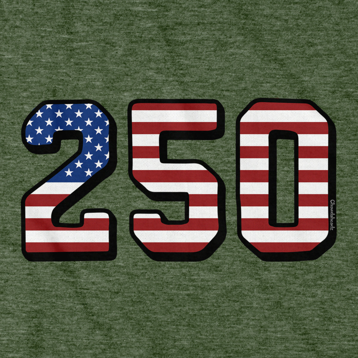 USA 250 American Flag Hoodie
