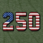 USA 250 American Flag Hoodie