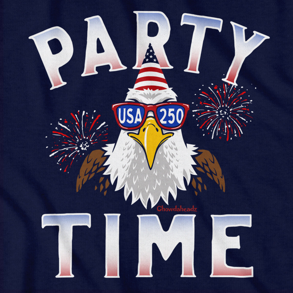Party Time USA 250 Bald Eagle T-Shirt
