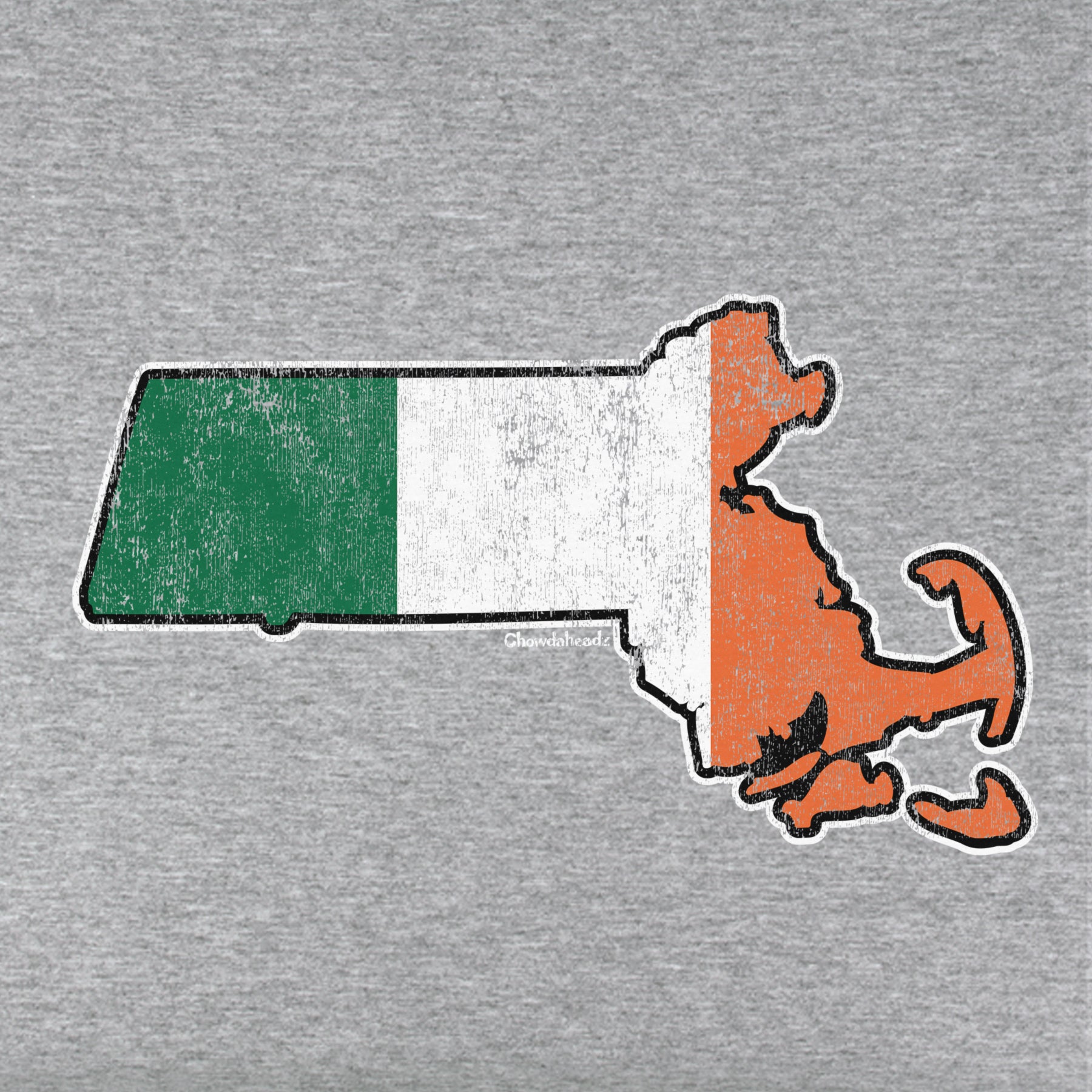 Irish Massachusetts Youth Hoodie - Chowdaheadz