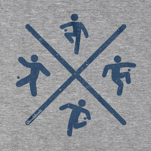 Hacky Sack Graphic Sign T-Shirt