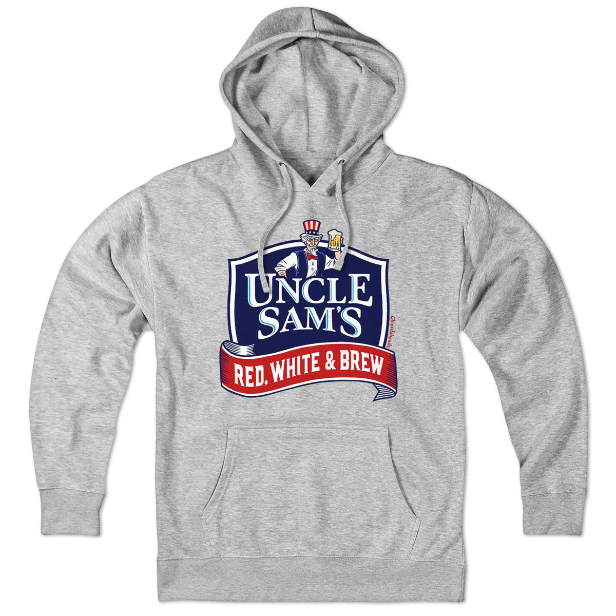 Uncle Sam's Red White & Brew Logo Hoodie