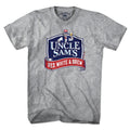 Uncle Sam's Red White & Brew Logo T-Shirt