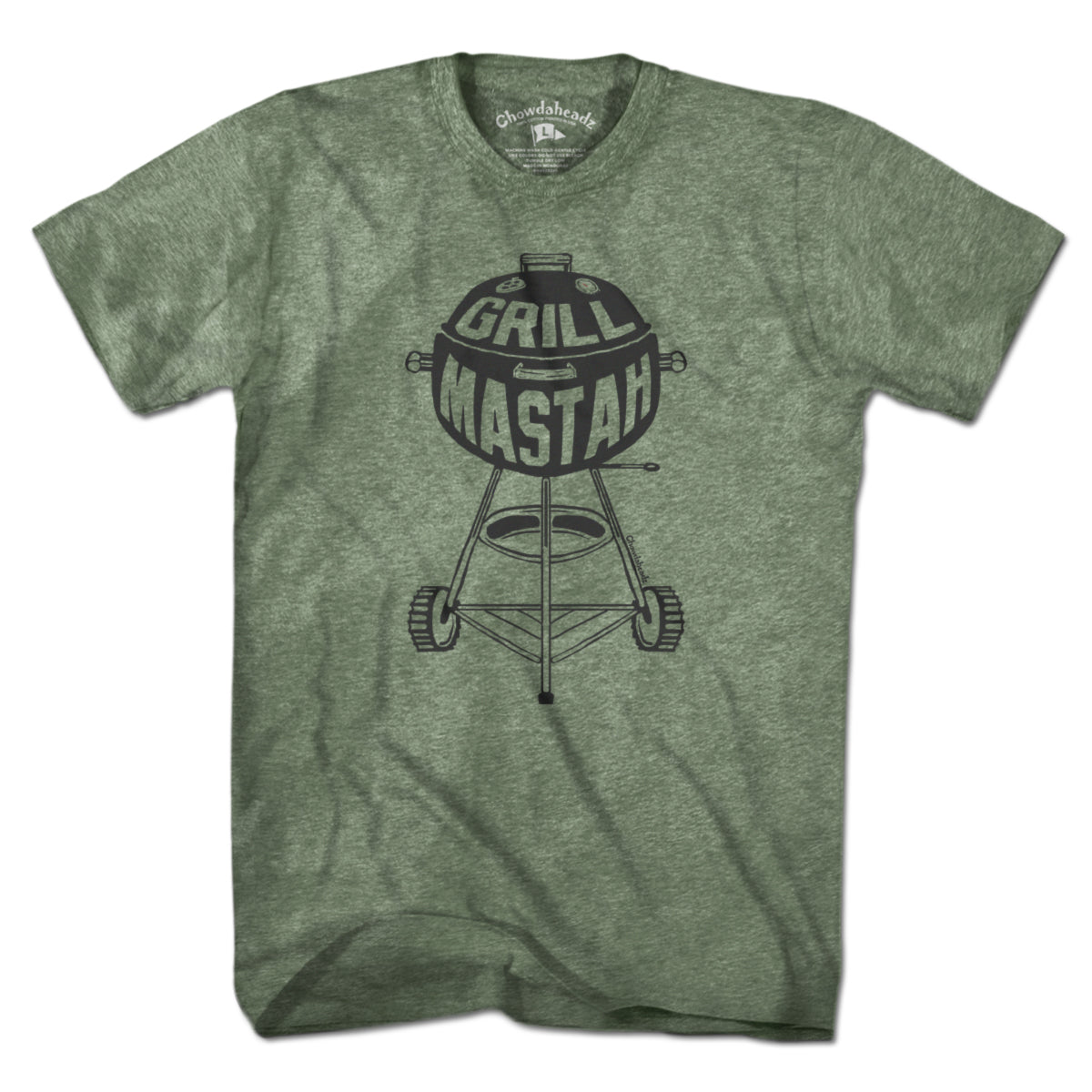 Charcoal Grill Mastah tee lifestyle view