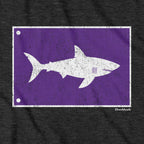 Shark Warning Flag tee alternate view