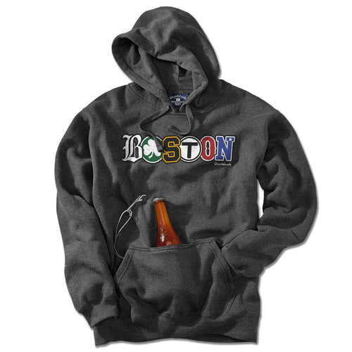 Boston Townie Pride Tailgater Hoodie - Chowdaheadz