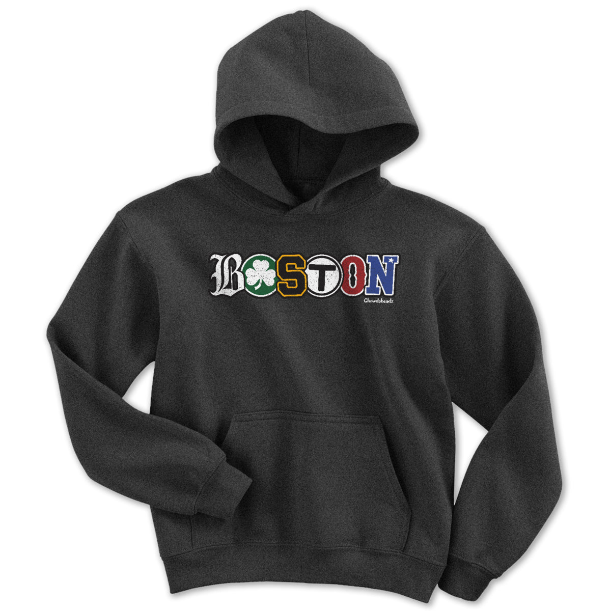 Boston Townie Pride Youth Hoodie - Chowdaheadz