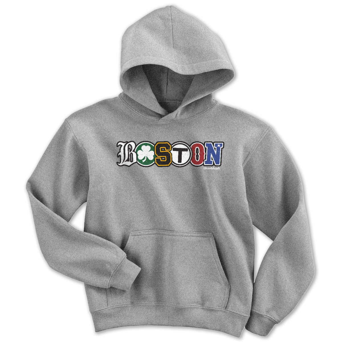 Boston Townie Pride Youth Hoodie - Chowdaheadz