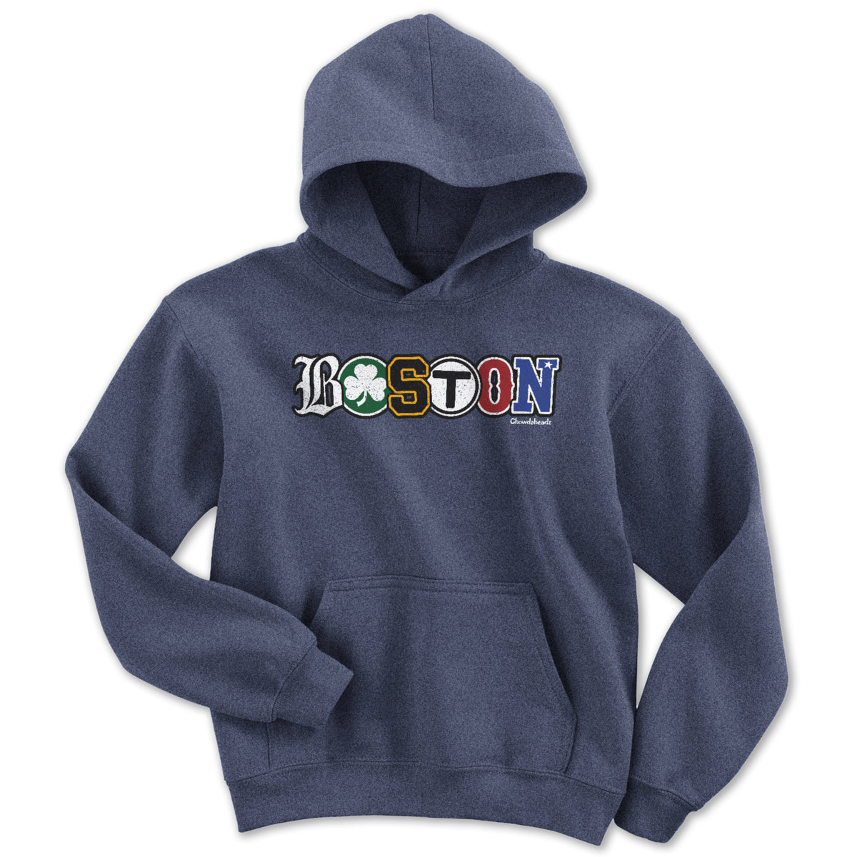 Boston Townie Pride Youth Hoodie - Chowdaheadz